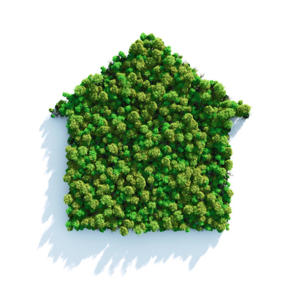 绿色的房子图片下载