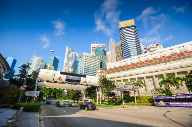 新加坡城市全景图片下载