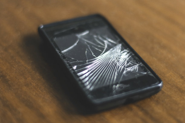 破碎的触摸屏图片下载