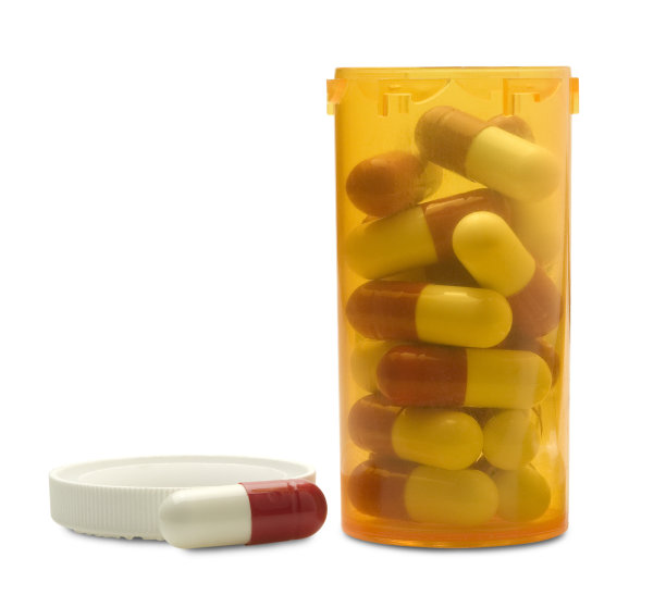 药丸和容器图片下载