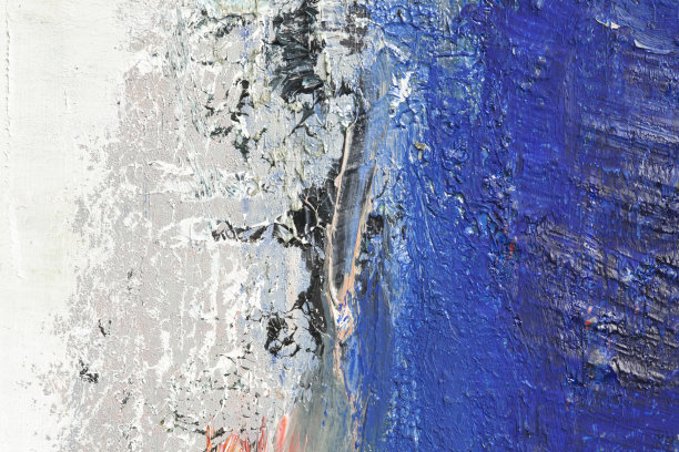 抽象的蓝色艺术背景。图片下载