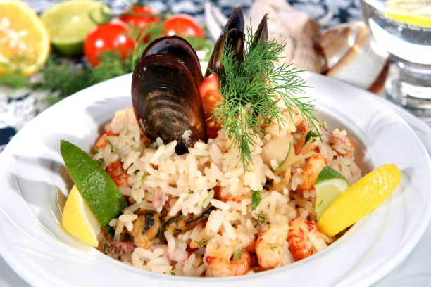 海鲜烩饭图片下载