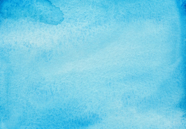 生动的蓝绿色水彩背景图片下载