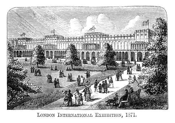 伦敦国际展览1871年图片下载