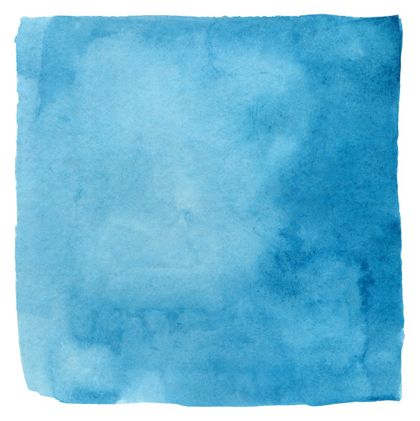 马卡扬蓝色水彩广场图片下载