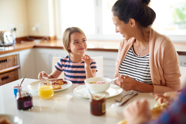 和妈妈在一起的早晨是最棒的图片下载