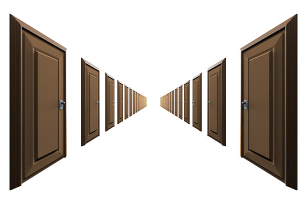 多门走廊图片下载