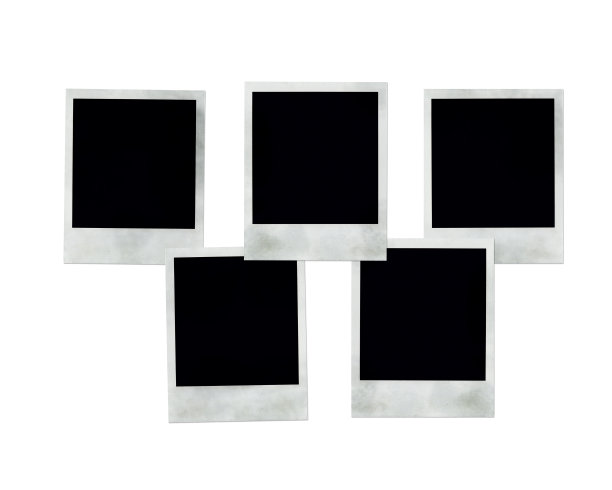 五个空白照片图片下载