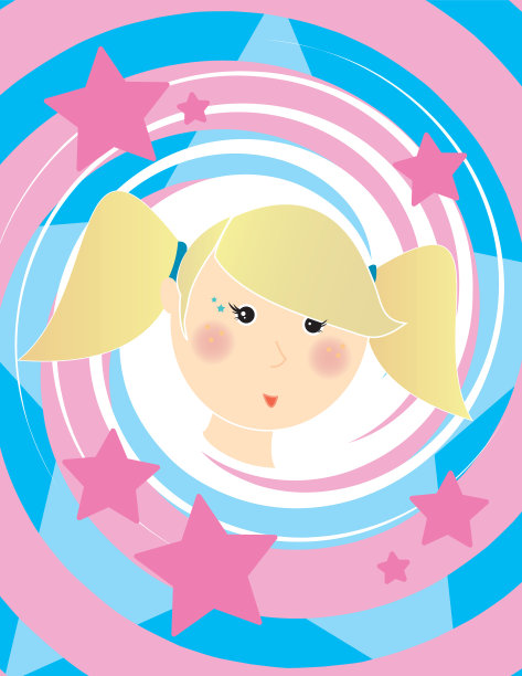 粉红色的迪斯科的女孩图片下载