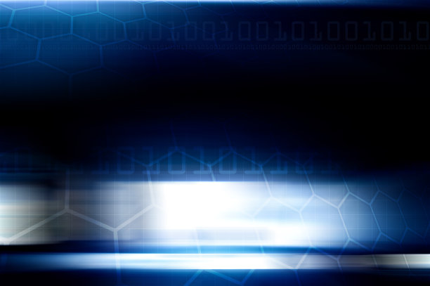 蓝色技术背景图片下载