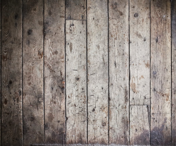 旧木灰色深色木板墙面纹理背景图片下载
