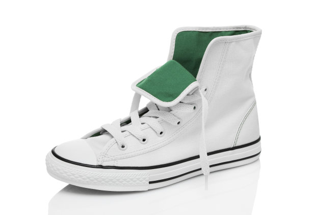 白色的运动鞋图片下载