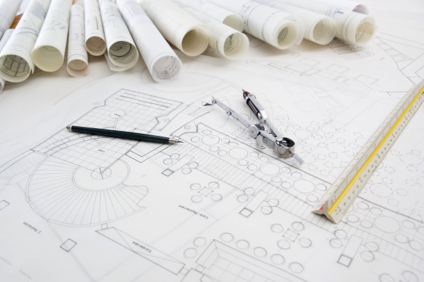 蓝图和设计设备图片下载