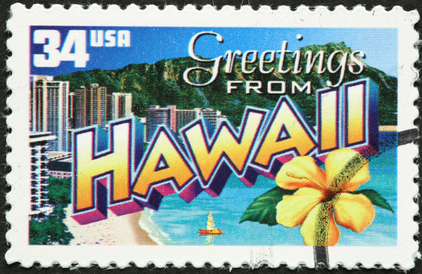 夏威夷怀基基海滩图片下载