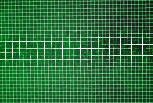 绿色瓷砖纹理背景墙图案倾斜移位镜头无人图片下载