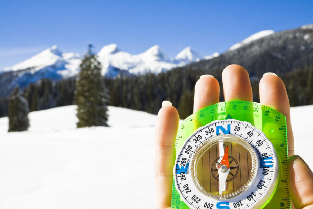 指南针在手里图片下载