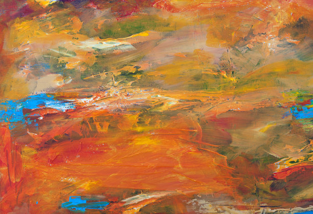 摘要丙烯画图片下载