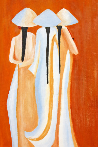 涂漆的越南女学生XL图片下载