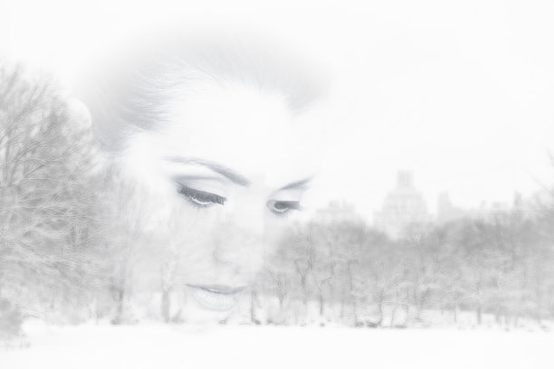 冬天的肖像图片下载