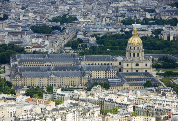 荣军院鸟瞰图图片下载