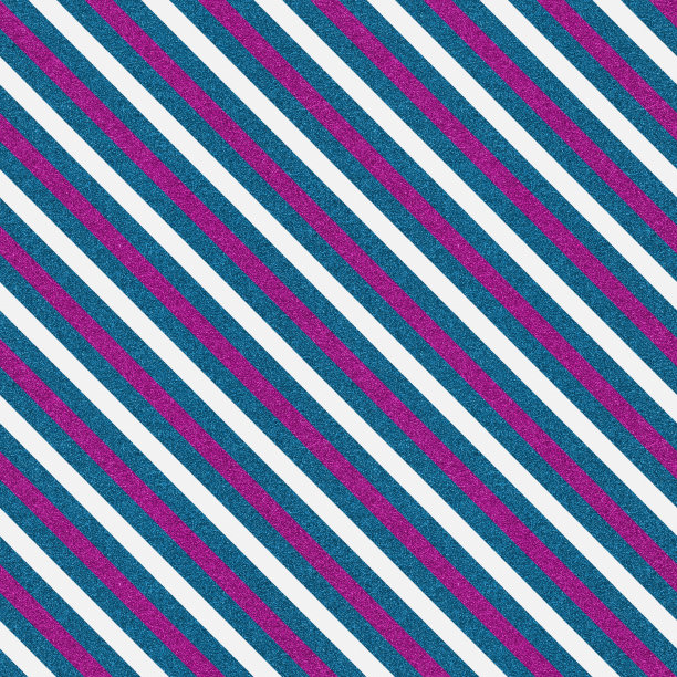 白色纸上无缝的粉色和蓝色闪光条纹图片下载