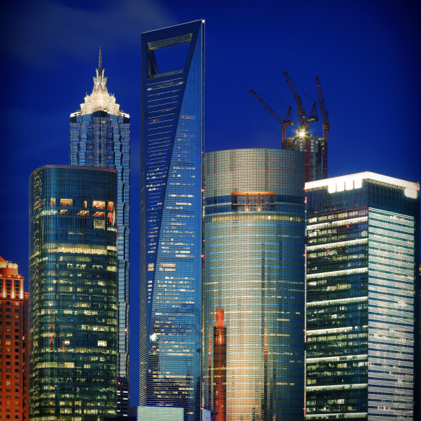 上海浦东夜景图片下载
