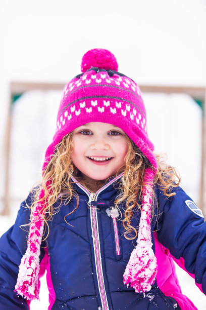 冬天的女孩图片下载