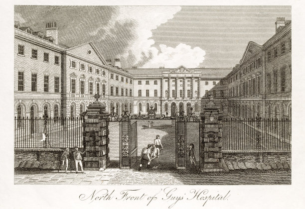 18世纪伦敦的盖伊医院图片下载