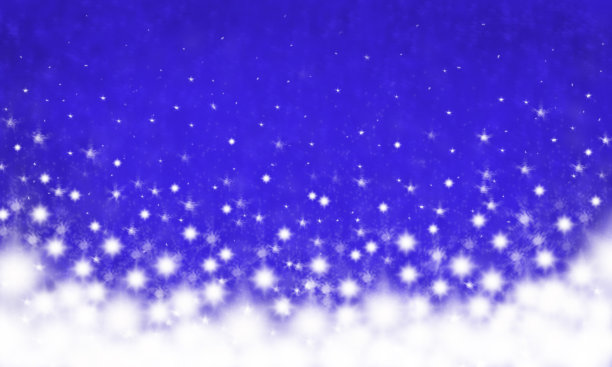 冬天雪花飘落的背景图片下载