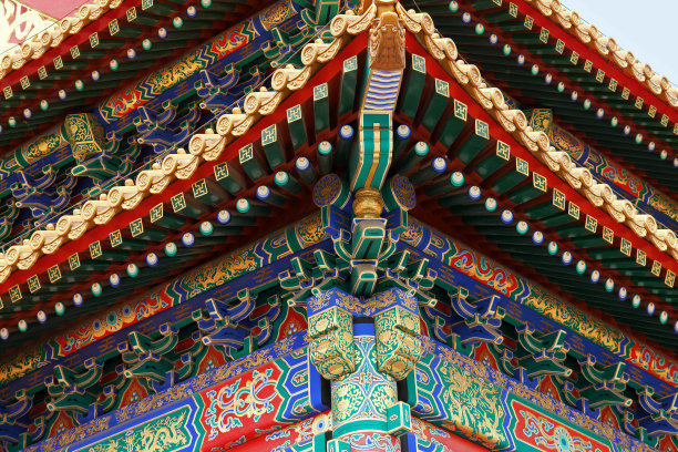 紫禁城屋顶的细节图片下载