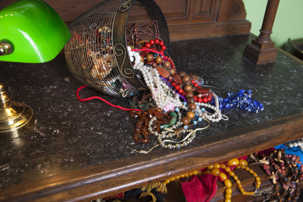 项链，杂乱和光亮图片下载