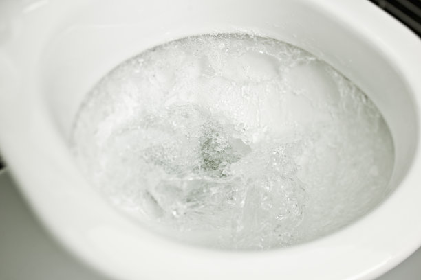 冲水马桶素材图片