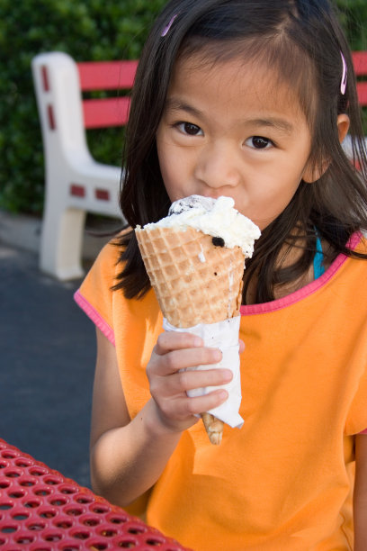享受冰淇淋图片下载