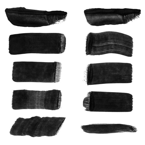 水彩形状元素集图片下载