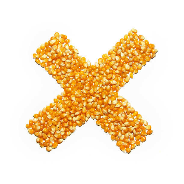 玉米十字标记图片下载
