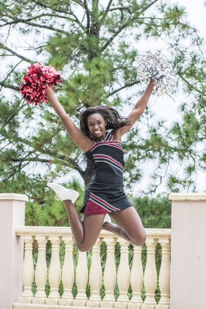 啦啦队长跳图片下载