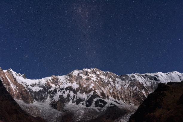 安纳布尔纳一号和星星图片下载