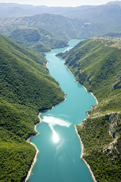 峡谷,鸟瞰图图片下载