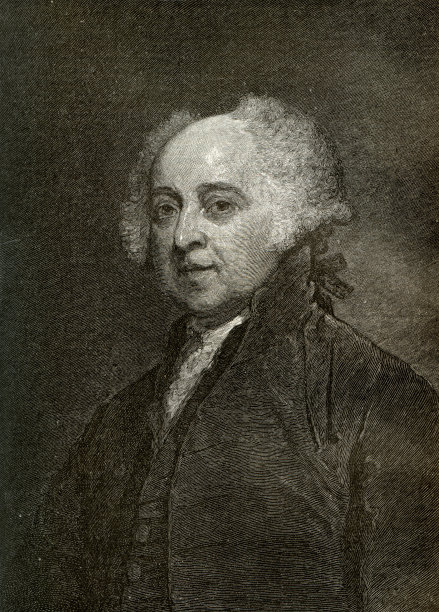 约翰·亚当斯总统雕刻图片下载