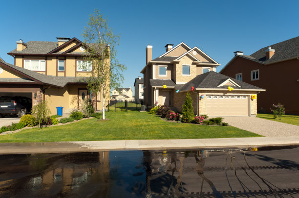 几乎没有全新的郊区住宅。图片下载