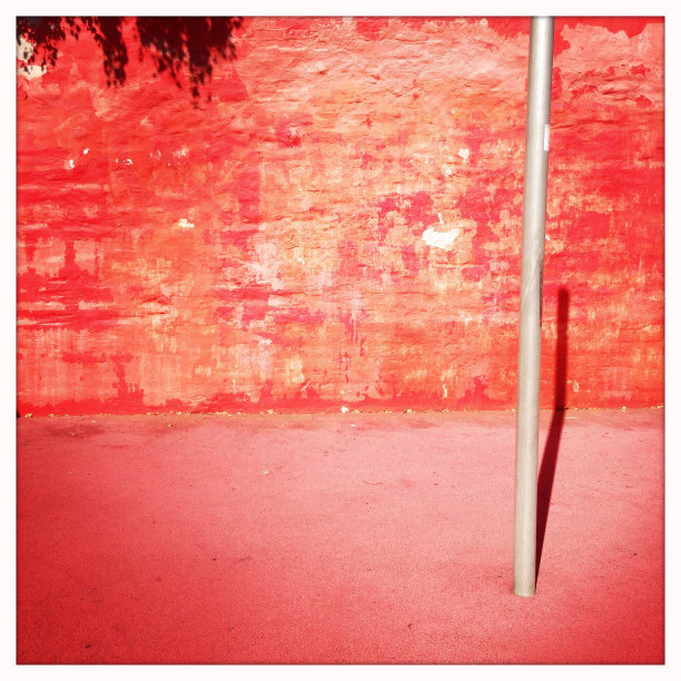 红色的墙图片下载