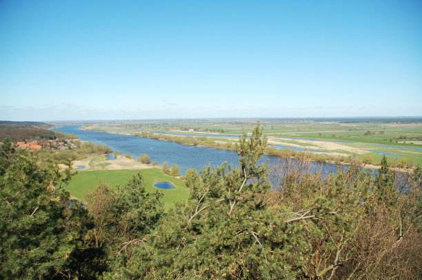 易北河谷图片下载