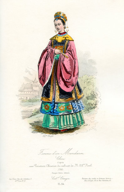 一位中国传统服饰的妻子图片下载