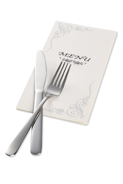 菜单上的刀叉图片下载