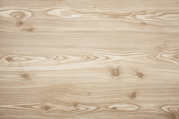 浅棕色木桌的头顶视图图片下载