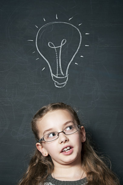 黑板上的好主意图片下载