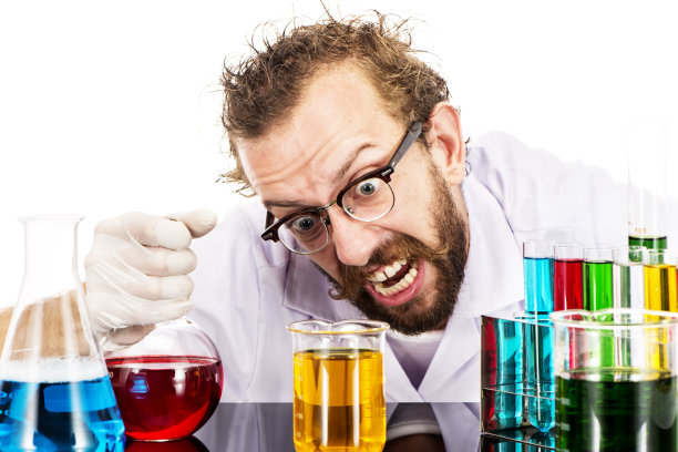 疯狂科学家沮丧图片下载