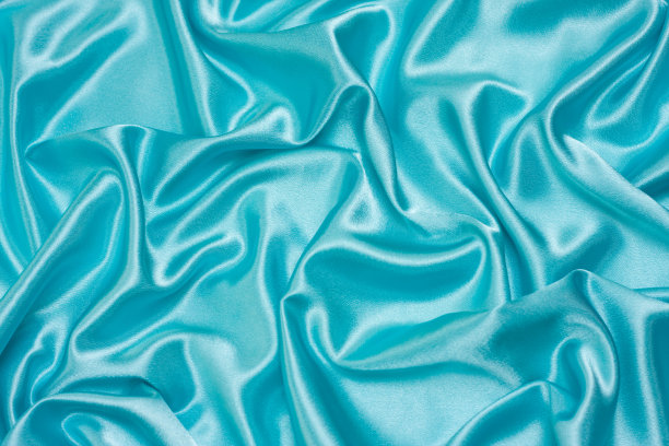 蓝色丝绸背景图片下载