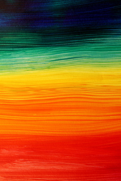 彩绘彩虹光谱图片下载