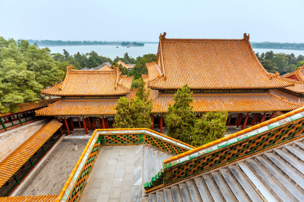北京颐和园素材图片